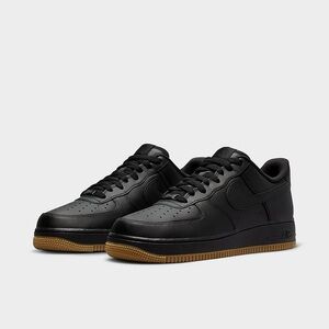Nike Air Force 1 Low Men's Black/Gum Color